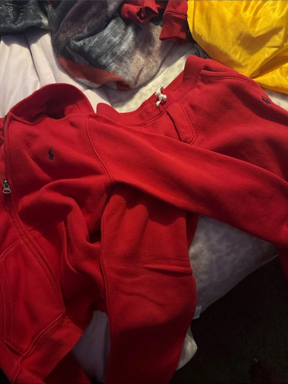 Polo by Ralph Lauren Kids Bright Red Fleece Zip Jacket
